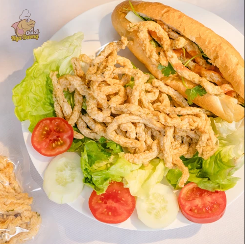 Chả cá Nhạc rán sơ dạng sợi
